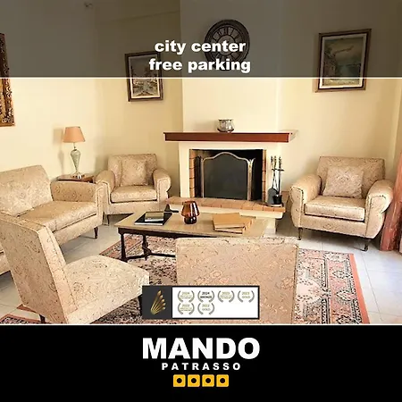 Mando Patrasso - Classical In The Center Of With Free Parking Apartment