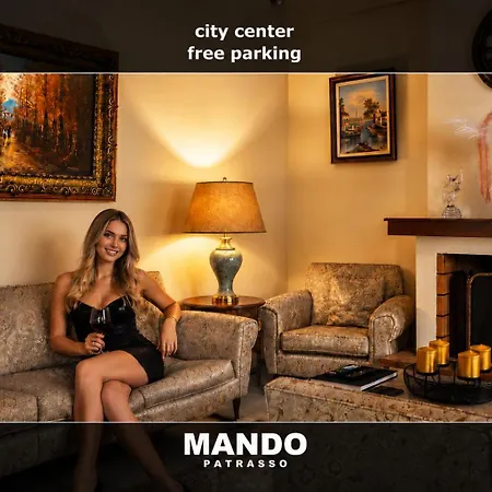 Mando Patrasso - Clasical In The Center Of With Free Parking 公寓 *