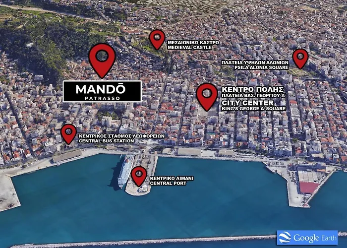 Mando Patrasso - Clasical In The Center Of With Free Parking *